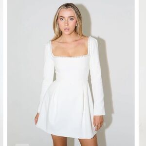 The Ultimate Muse pearl mini dress XL